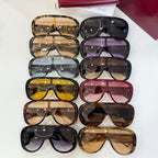 Assorted sunglasses set with mixed frame colors and tinted lenses