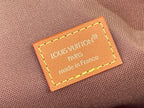 Louis Vuitton Paris made in France label patch on monogram belt bag