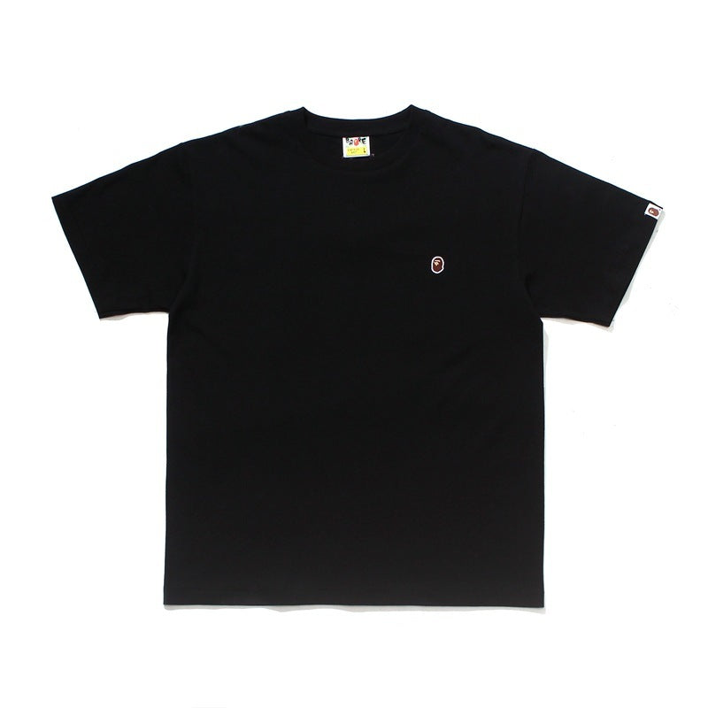 Black Bape logo T-shirt with small chest emblem