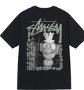 Black T-shirt with Stussy graphic front