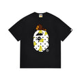 Bape T-shirt in black with large cartoon graphic on chest
