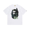Bape short-sleeve T-shirt in white with large front graphic print