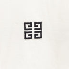 White Givenchy sweater with small black logo patch
