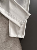 Louis Vuitton pants with stitched hem and side pocket panel