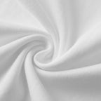 White T-shirt fabric close-up with subtle woven texture