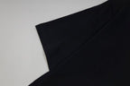 Black Versace T-shirt sleeve seam detail