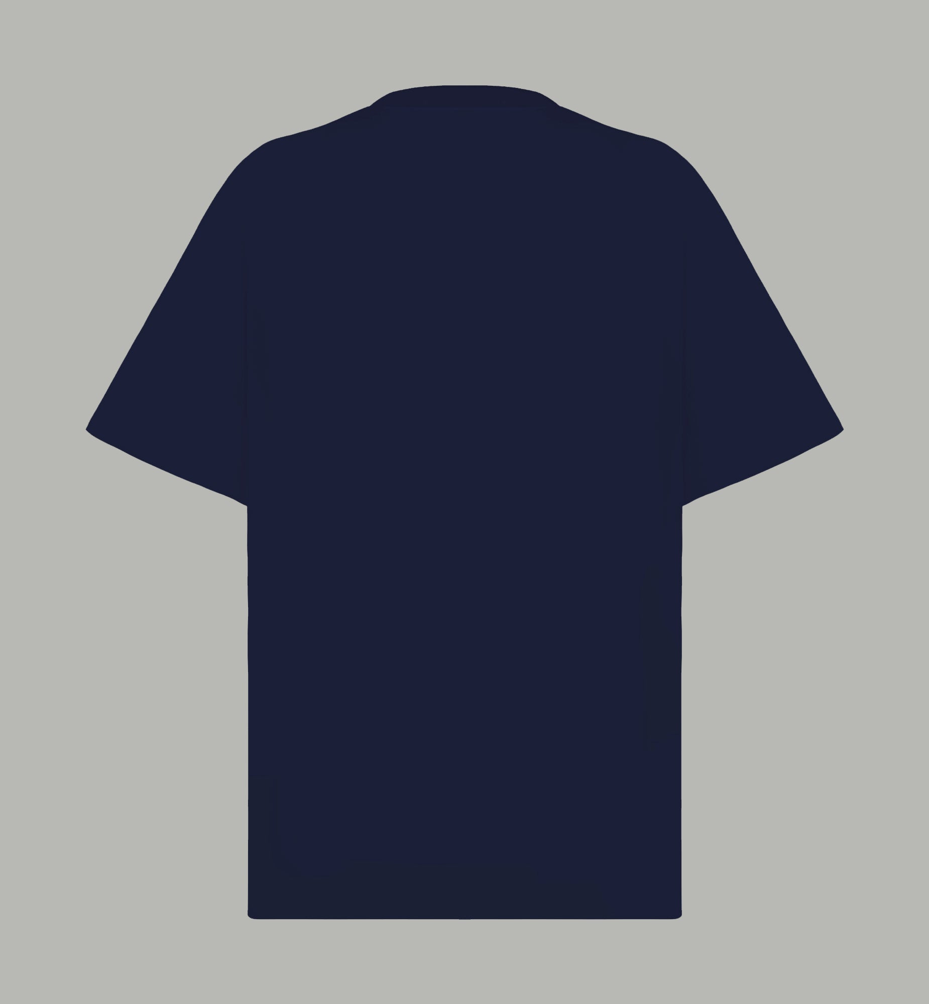 Navy Givenchy T-shirt back view