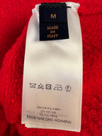 Cardigan size M care label: Made in Italy, gentle dry clean