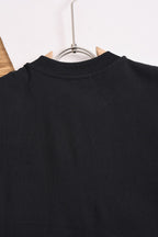 Dark Fendi short-sleeve top with crew neck