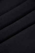 Dark fabric close-up of Fendi short-sleeve top
