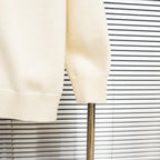 Stone Island cream knit cardigan sleeve hem cuff