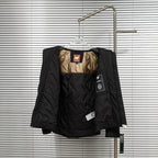 Stone Island jacket with interior lining and visible inner label at chest