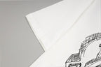 Moncler short-sleeve T-shirt sleeve area with edge of circular front graphic