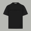 Givenchy crewneck T-shirt, black, front logo print
