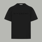 Givenchy crewneck T-shirt, black, front logo print