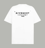 Givenchy white T-shirt with large back logo print