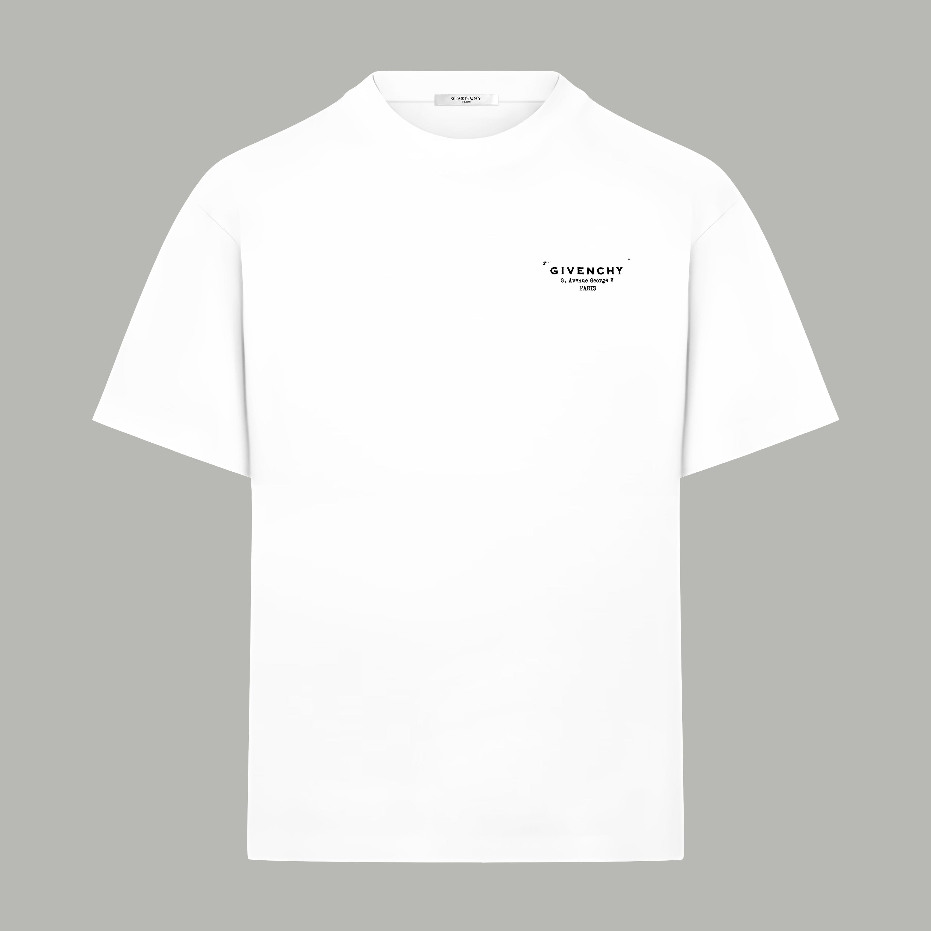 Givenchy white T-shirt with small chest logo