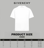 White Givenchy T-shirt front view