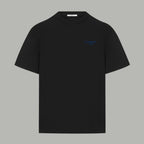 Black short-sleeve T-shirt with small chest GIVENCHY logo