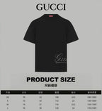 Givenchy dark black crewneck T-shirt front view with script logo detail