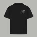 Black Versace T-shirt with small chest logo print