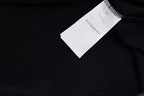 Black T-shirt with Givenchy inner neck label