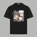 Black Givenchy T-shirt with front graphic print and crew neckline