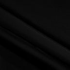 Black Versace polo shirt fabric close-up