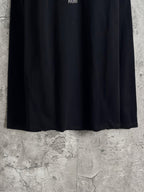 Long-sleeve crewneck shirt back with small PARIS text near upper back