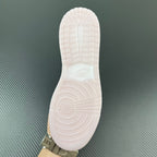 Air Jordan 1 Low sneakers outsole, white rubber tread