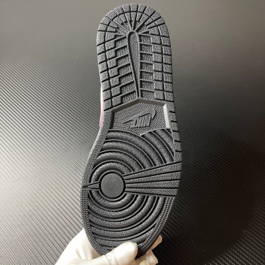 Air Jordan 1 outsole, textured rubber tread with Swoosh branding