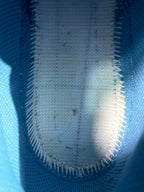 Air Jordan 1 Low sneaker close-up of insole padding and collar lining