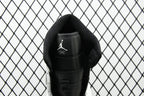 Air Jordan 1 Mid sneakers, heel back with Jumpman logo on black insole lining