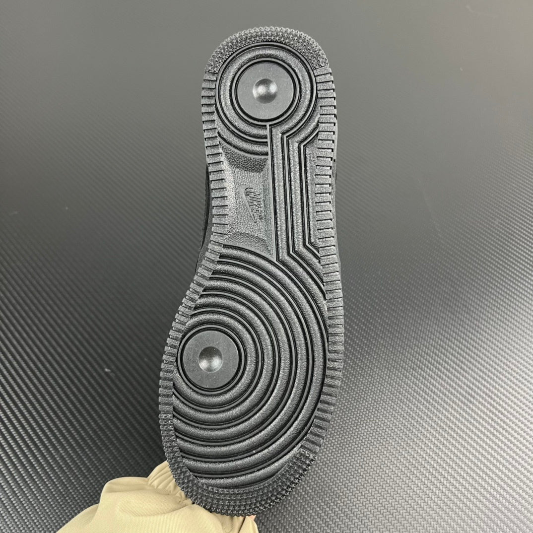 FRGMT Air Force 1 outsole, textured rubber tread with circular traction pods