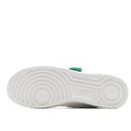 Nike Air Force 1 sneakers outsole, white rubber tread with circular traction pattern