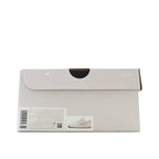 Nike Air Force 1 shoe box, light gray with product image and barcode label