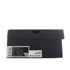 Shoe box with size label and Nike logo