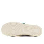Air Force 1 outsole, white rubber tread with circular grooves