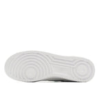 White rubber outsole with tread pattern