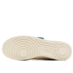 Nike Air Force 1 rubber outsole with circular traction pattern in light color