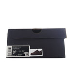 Air Force 1 product box with size label and small shoe image on front.