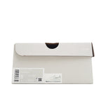 White Nike Air Force 1 shoe box with barcode label and size 8 sticker