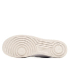 Nike Air Force 1 rubber outsole, light color with circular traction pattern