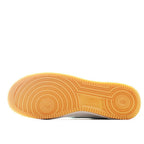Nike Air Force 1 outsole, tan gum rubber with circular traction pattern