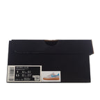 Black shoe box for Air Force 1 sneakers with size label