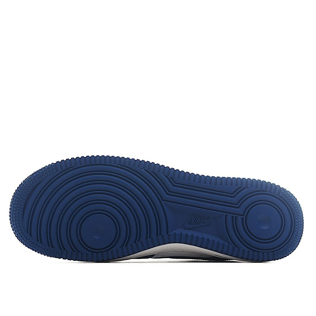 Air Force 1 rubber outsole in dark blue with tread pattern