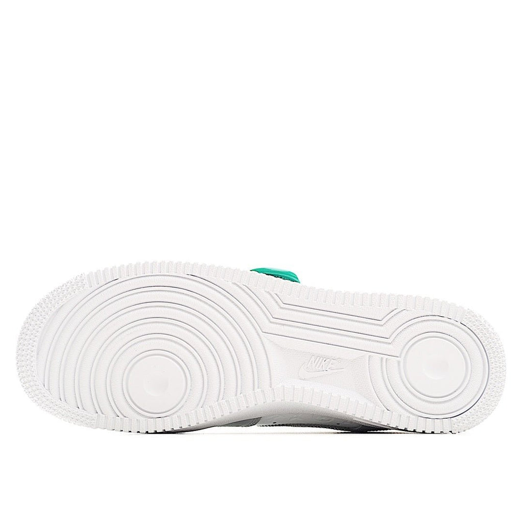 White Nike Air Force 1 outsole with textured traction pattern