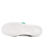 White Nike Air Force 1 outsole with textured traction pattern